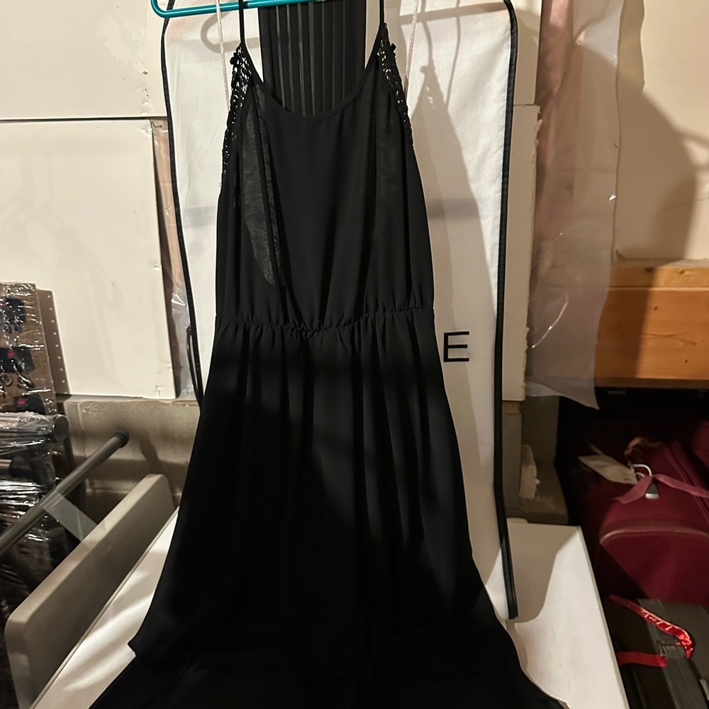 Forever 21 Black High Low Dress